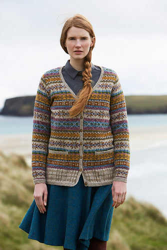 Ninian Cardigan Yarn Kit - from Shetland