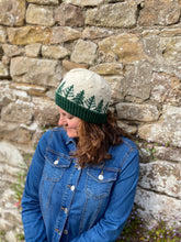 Load image into Gallery viewer, Pine & Snow Beanie Kit - Northern Yarn