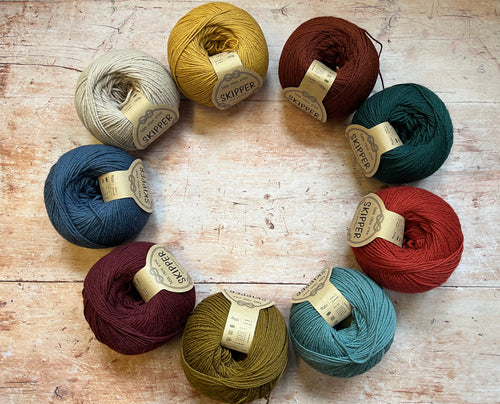 Baa Ram Ewe - Skipper 5 ply  Guernsey Yarn