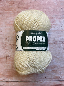 Proper Yarn - 4 ply by World of Wool