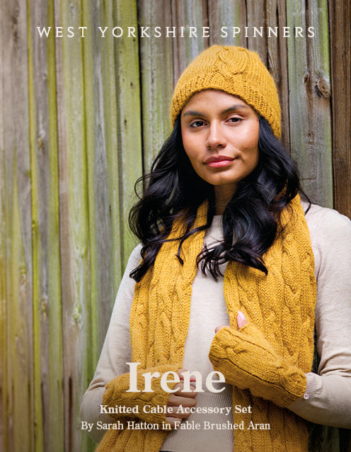 WYS Irene Knitted Cable Accessory Set for Fable Brushed Aran