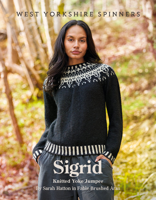 WYS Sigrid Single Pattern for Fable Aran