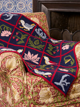 Load image into Gallery viewer, WYS Strawberry Thief Blanket Kit in Morris DK