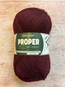 Proper Yarn - 4 ply by World of Wool