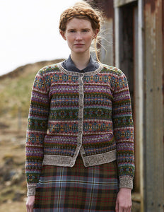 Unst Cardigan Yarn Kit - from Shetland by Marie Wallin