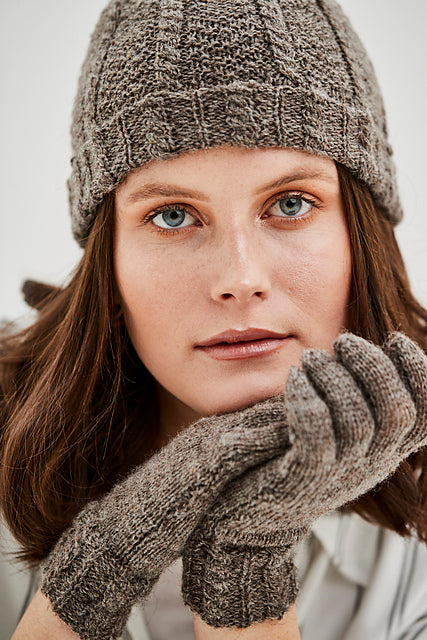 Erika Knight - Rombald Hat & Gloves Pattern for Wool Local