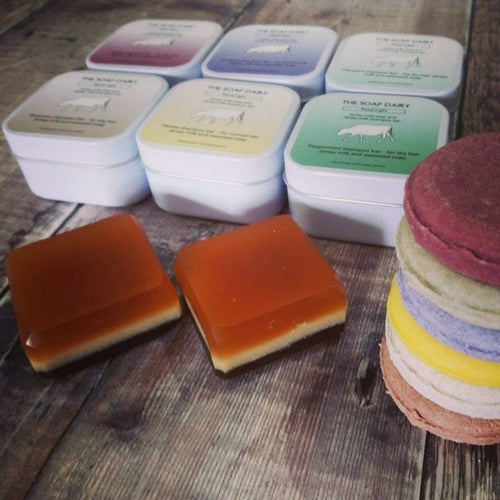 The Soap Dairy - Travel Light (shampoo & soap bar in a tin)