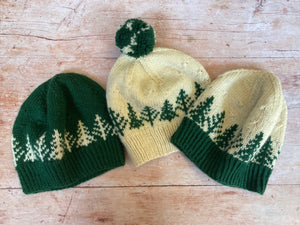 Pine & Snow Beanie Kit - Northern Yarn