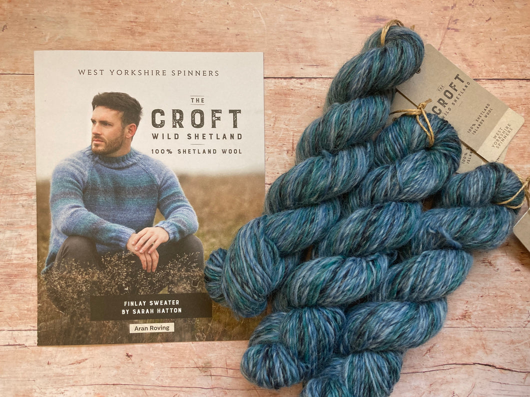 WYS - The Croft - Wild Shetland - Finlay Sweater Kit