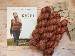 WYS - The Croft - Wild Shetland - Alana Sweater Kit