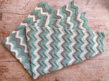 Load image into Gallery viewer, WYS - Knitted Zig Zag Blanket Kit