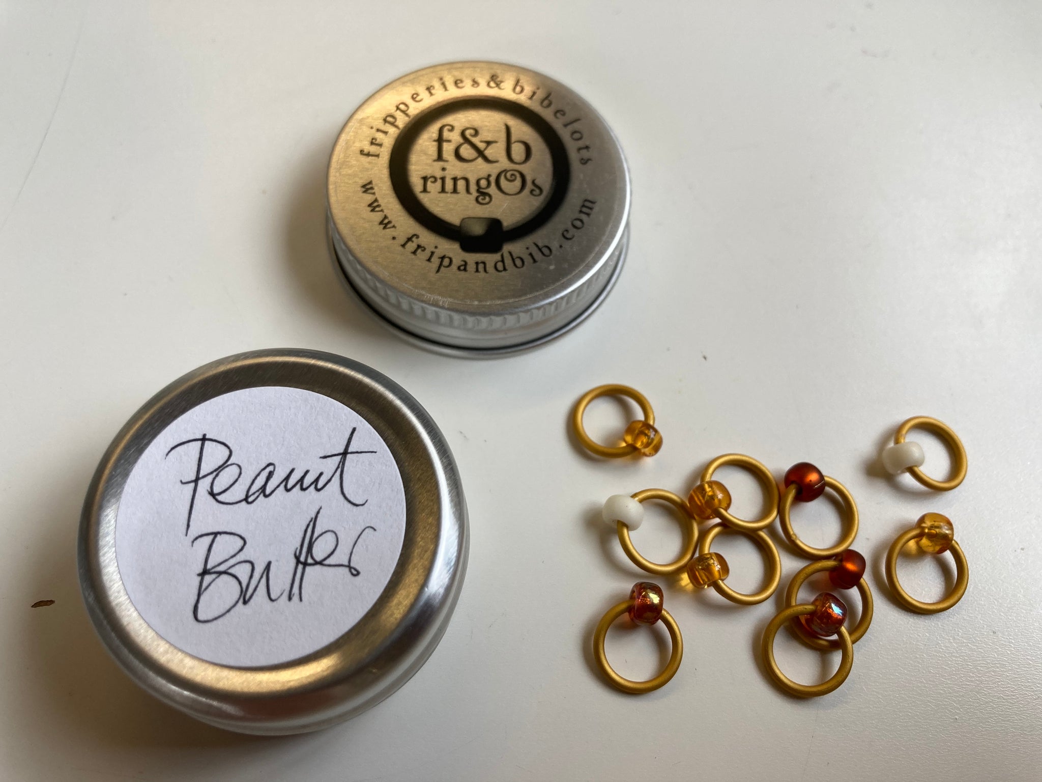 Simple Solid Snag-Free Mini Oval Ring Stitch Markers for Knitting –  fripperies & bibelots