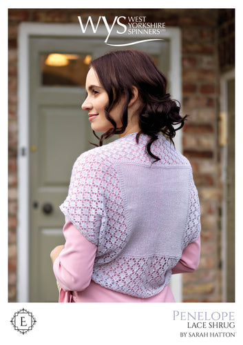 WYS Penelope Shrug - Individual Pattern for Exquisite Lace