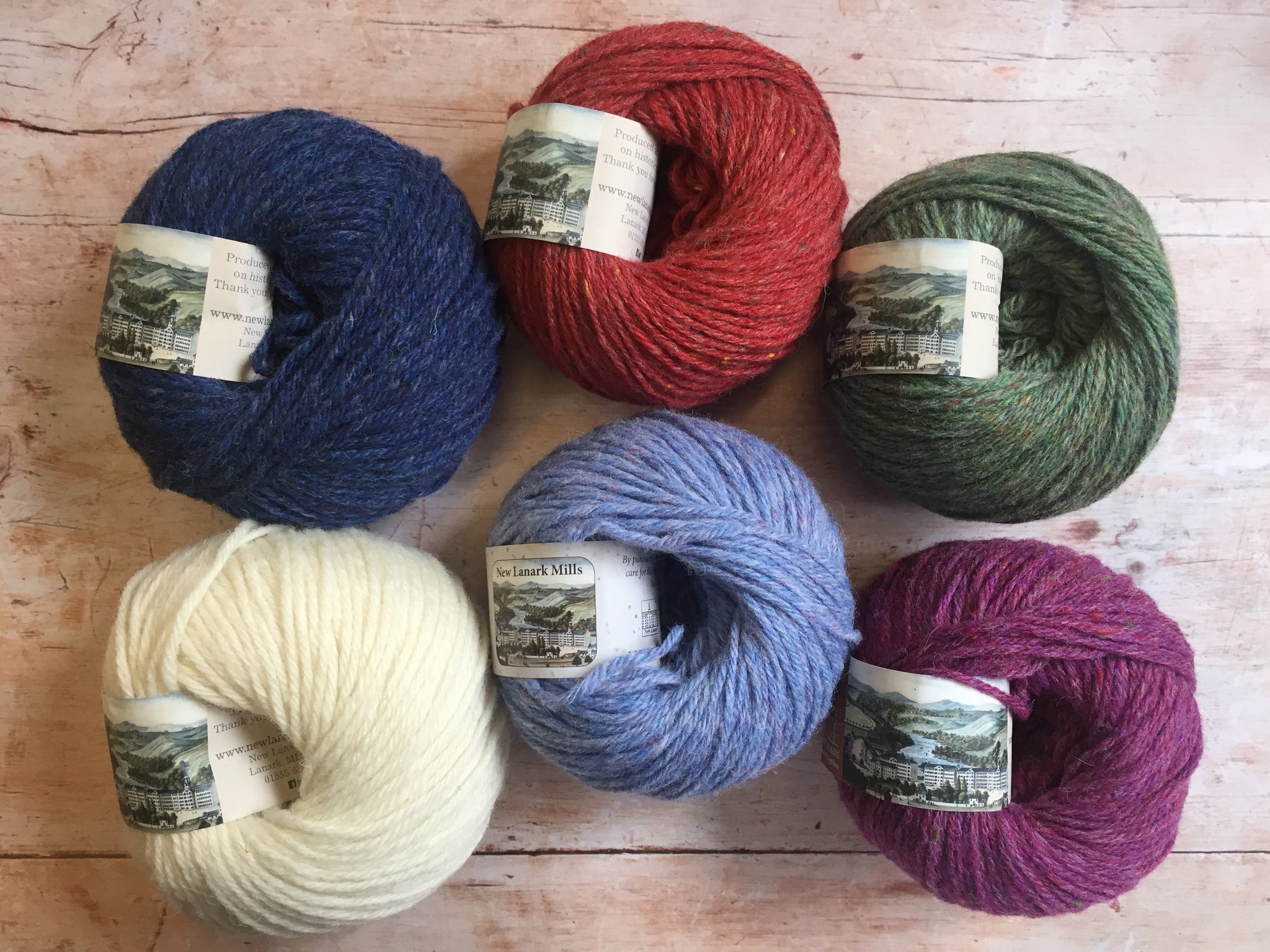 New Natural Aran Yarn  New Lanark Spinning Company