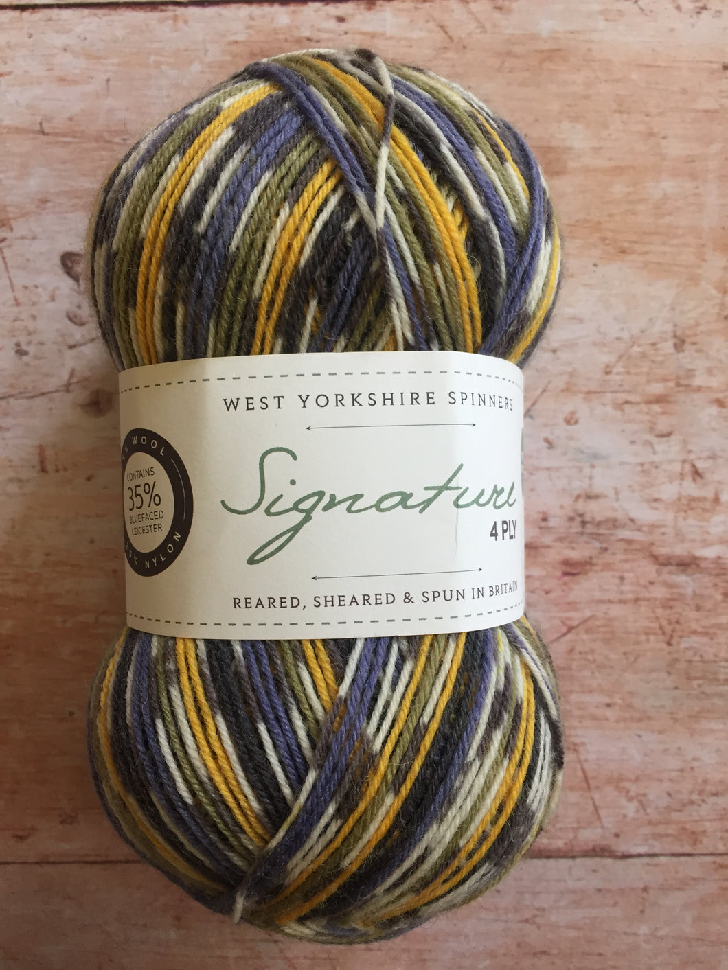 WYS Signature 4 ply Sock Yarn