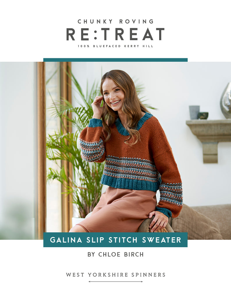 WYS Galina Jumper Pattern for Retreat Yarn