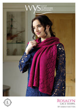 Load image into Gallery viewer, WYS Rosalyn Shawl - Individual Pattern for Exquisite Lace
