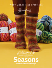 Load image into Gallery viewer, WYS Seasons Sock Pattern Book by Winwick Mum