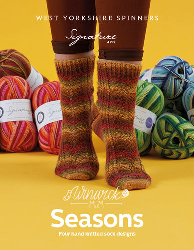 WYS Seasons Sock Pattern Book by Winwick Mum