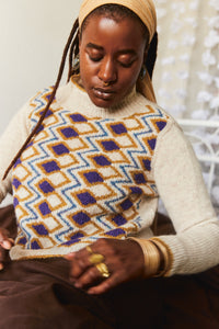 Tortoiseshell Sweater Yarn Kit - Pom Pom Issue 34