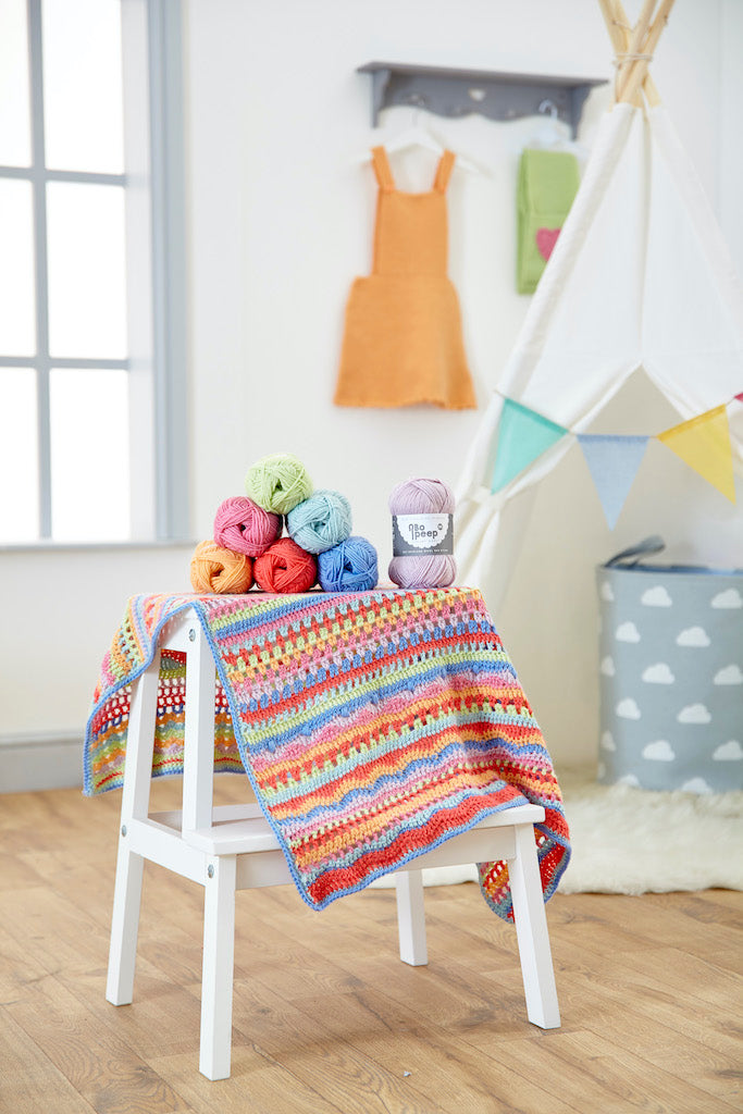 WYS Crochet Carousel Crochet Blanket Kit