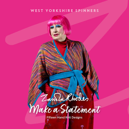 WYS Zandra Rhodes - 'Make A Statement' Pattern Book
