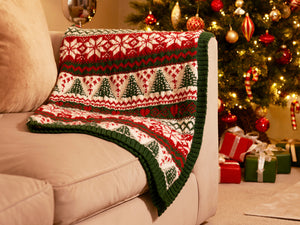 WYS Woodside Festive Blanket Kit