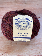 Load image into Gallery viewer, Jamiesons of Shetland - Heather (Aran)